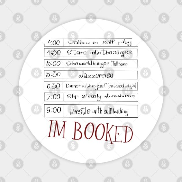 Booked Magnet by ImSomethingElse